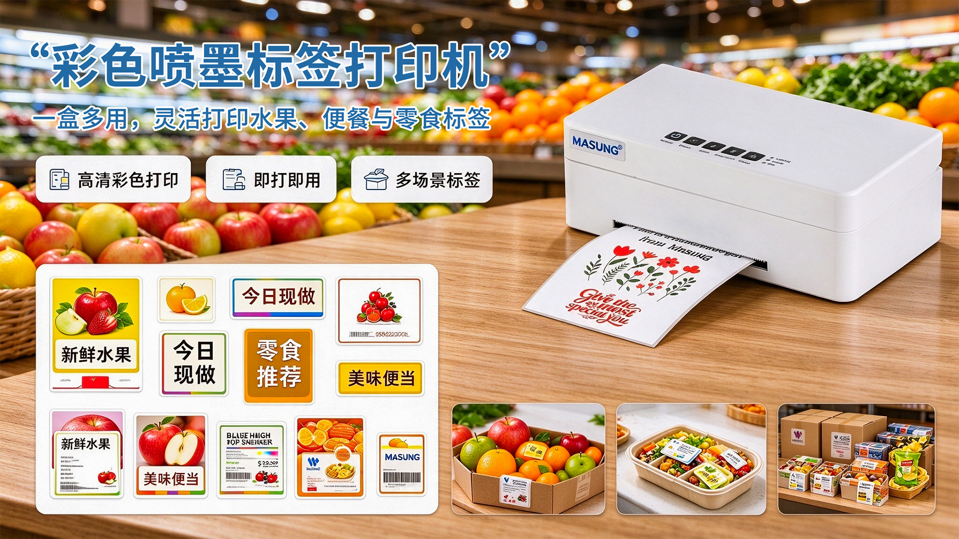 美松彩色喷墨打印机，以灵活便捷重塑多介质打印体验